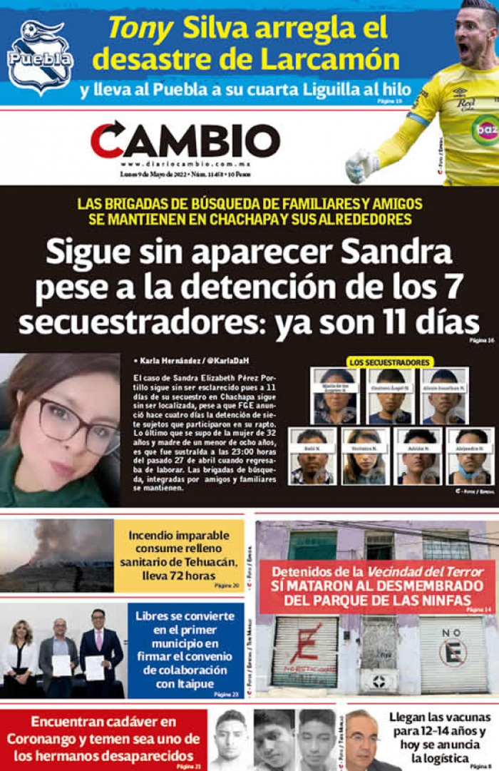 Sigue sin aparecer Sandra pese a la detención de los 7 secuestradores: ya son 11 días