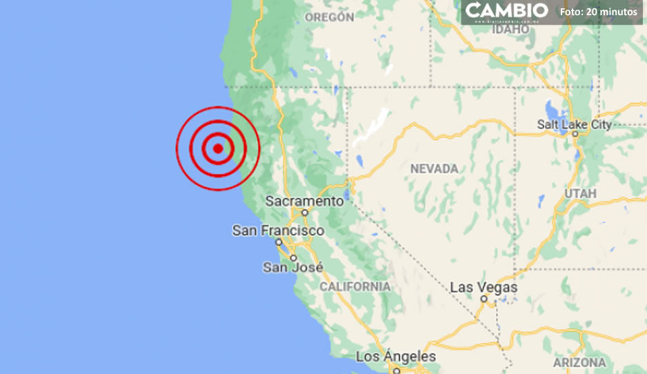 Terremoto de magnitud 6.2 sacude costa de California