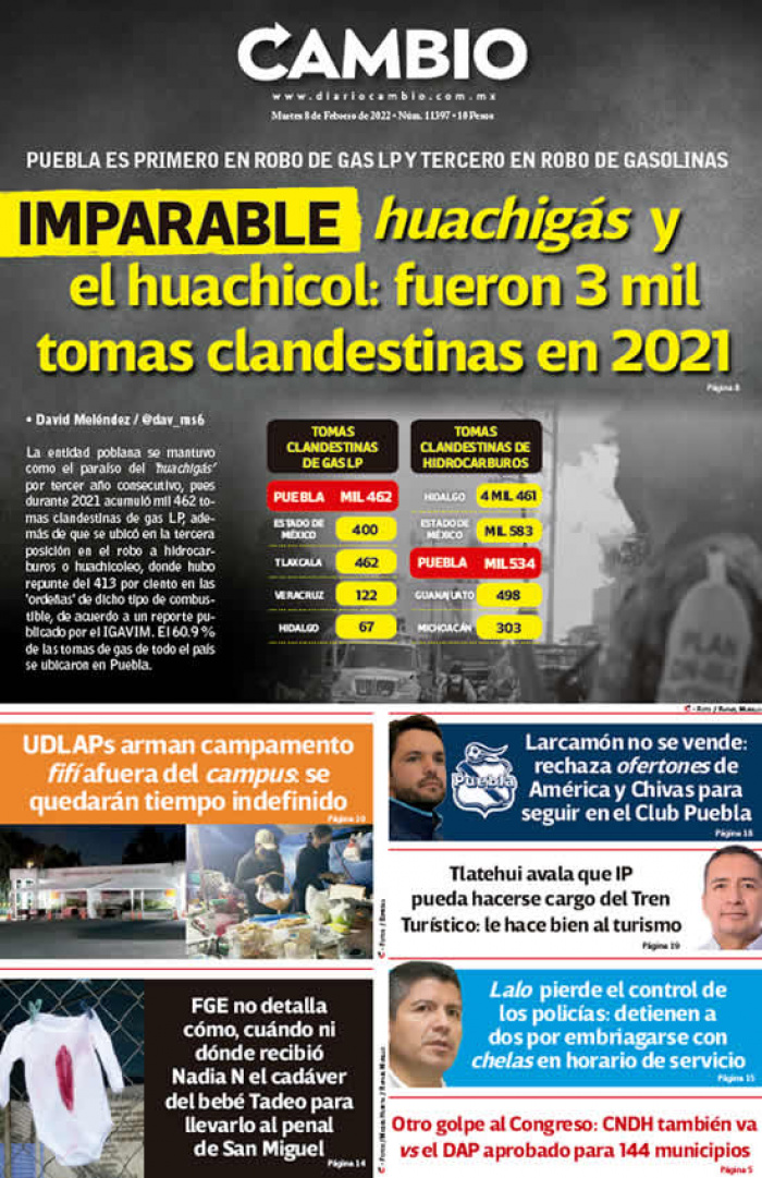 IMPARABLE huachigás y el huachicol: fueron 3 mil tomas clandestinas en 2021