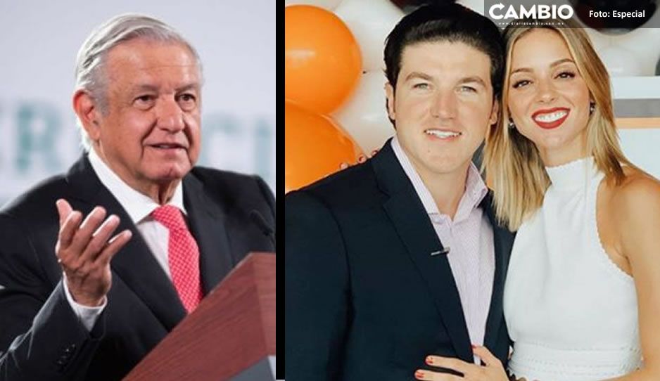 AMLO arremete vs INE; multó a Samuel García por apoyo de su esposa Mariana Rodríguez