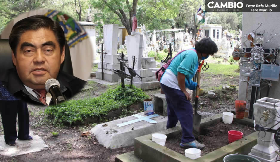 Gobiernos municipales deben garantizar la seguridad en los panteones para evitar exhumaciones, Barbosa