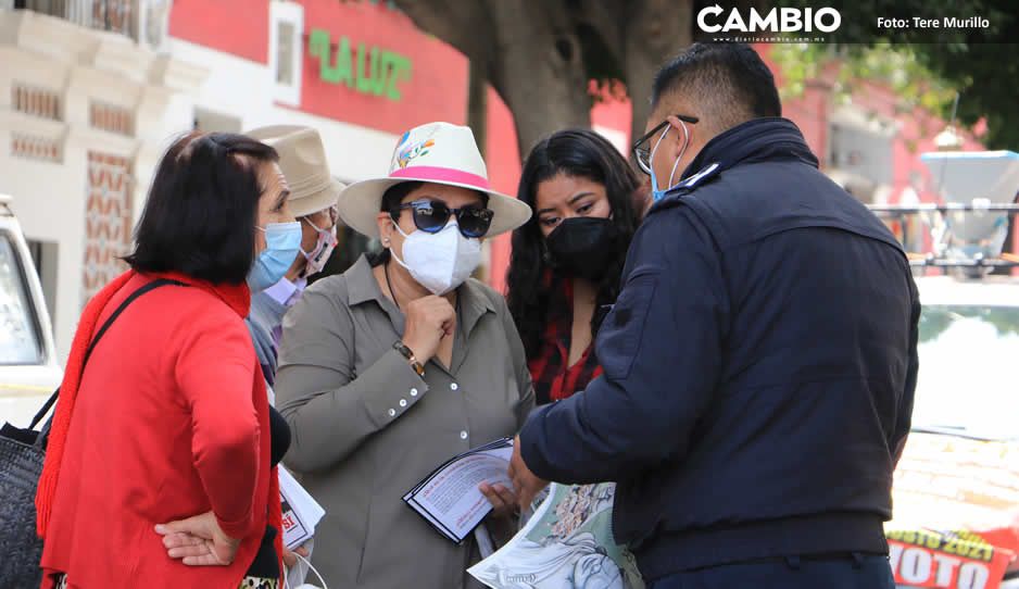 Fracasa caravana de Eloísa Vivanco: sólo junta ocho autos para promocionar la consulta de AMLO (FOTOS Y VIDEO)