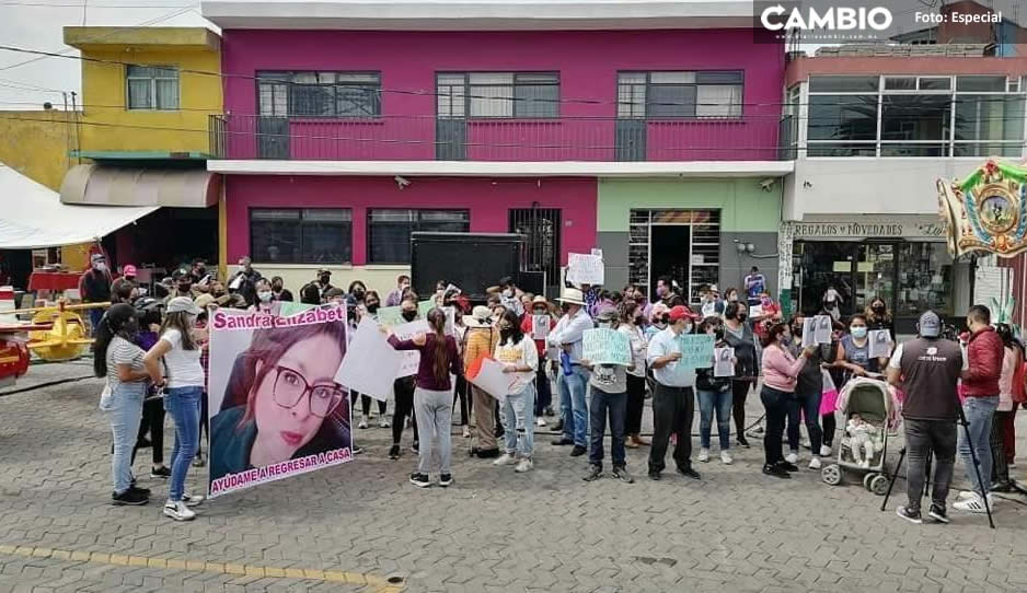 ¡Viva se la llevaron, viva la queremos! Así exigen aclaren la desaparición de Sandra Elizabeth en Chachapa