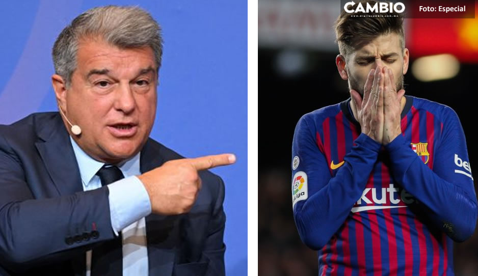 Presidente del Barcelona defiende a Piqué tras separación con Shakira: “está sufriendo mucho”