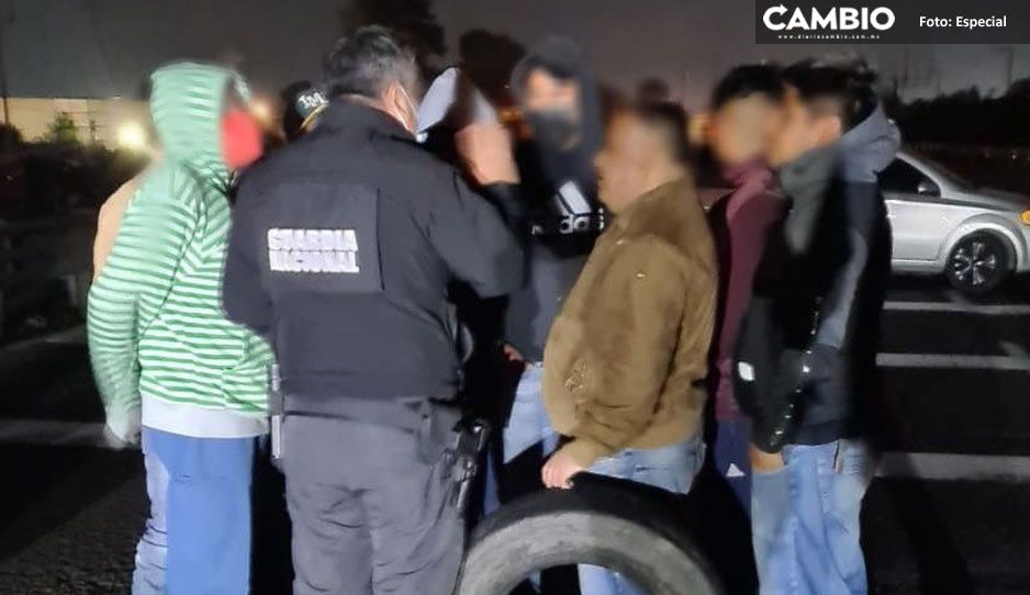 Por más de 5 horas bloquearon la Puebla-Orizaba por el detenido de Xonacatepec