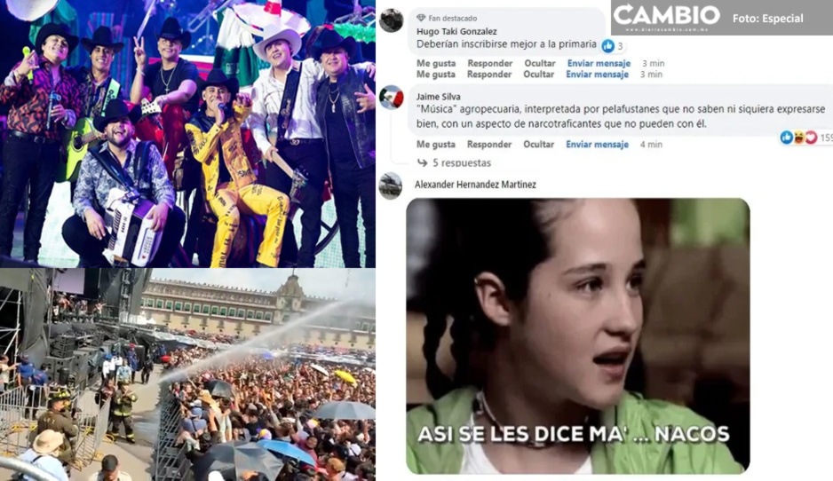 Concierto de Grupo Firme desata pelea clasista en redes