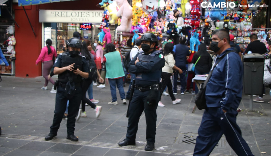 ¡Valen m….! Ambulantes vuelven a tomar la 5 de mayo pese a operativo de Seguridad Pública (VIDEO)