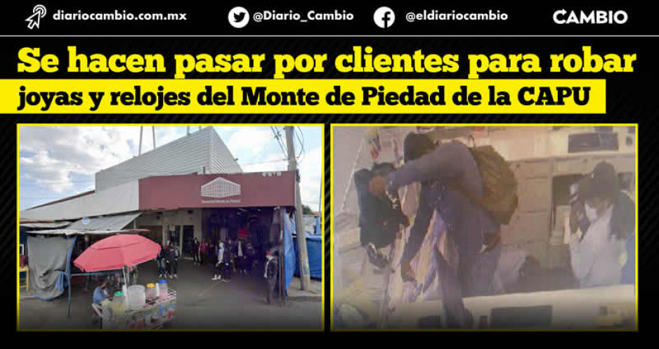 Delincuencia ataca el Monte de Piedad y hasta el Starbucks: se llevan joyas y termos