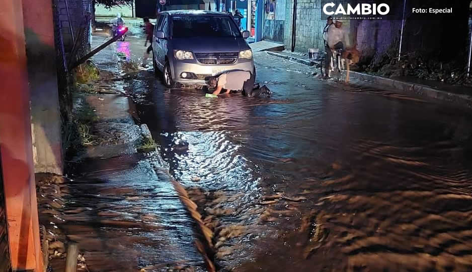 Intensas lluvias arrasan con todo a su paso en la Mixteca, se reportan daños materiales (VIDEO)