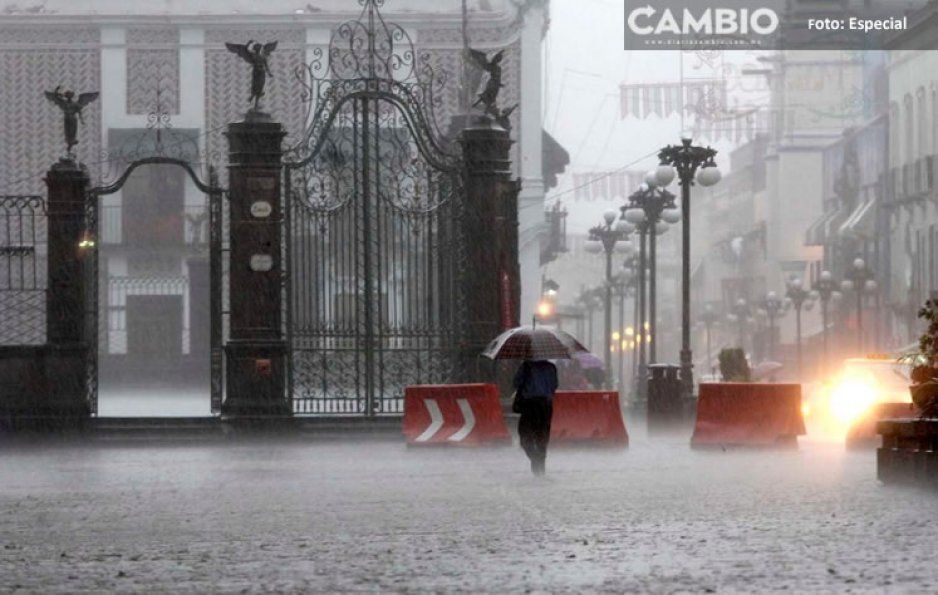 ¡Toma precauciones! Protección Civil de Puebla emite alerta por lluvias en las próximas horas