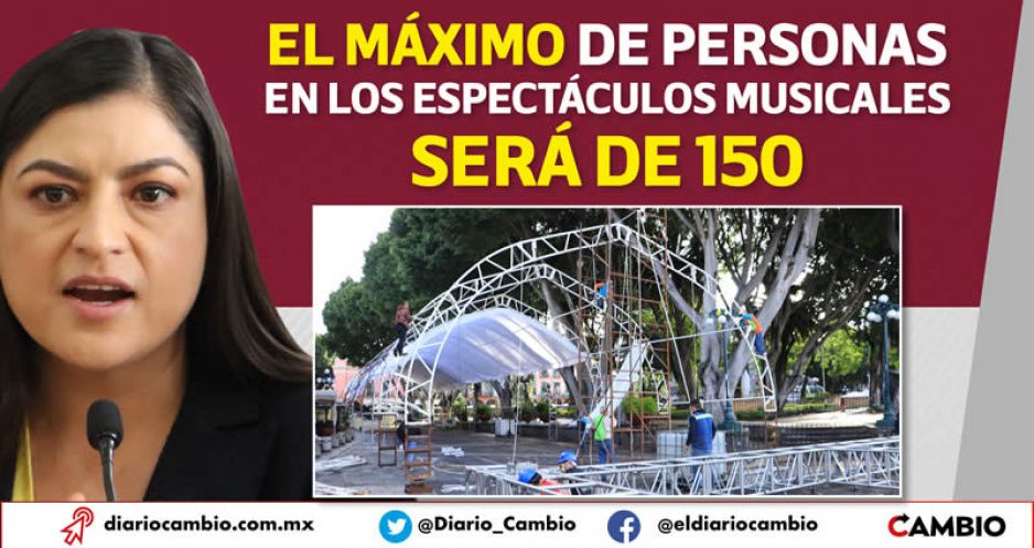 Claudia dará acceso a 440 poblanos masoquistas para escucharla gritar en el Zócalo (FOTOS Y VIDEO)