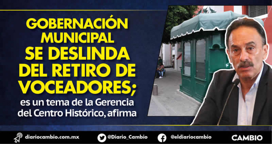 Cruz Lepe se lava las manos por retiro de voceadores y le echa la bolita a la gerencia del CH