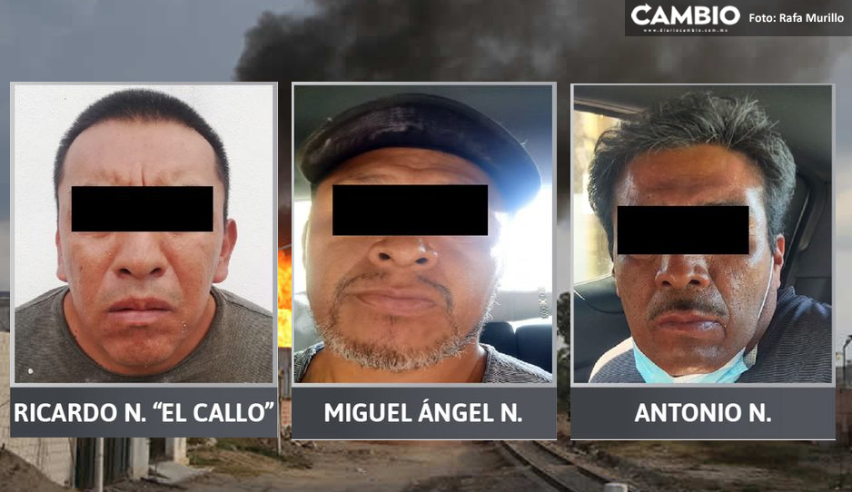 Confirman detención de El Callo y sus cómplices; así lucen presos