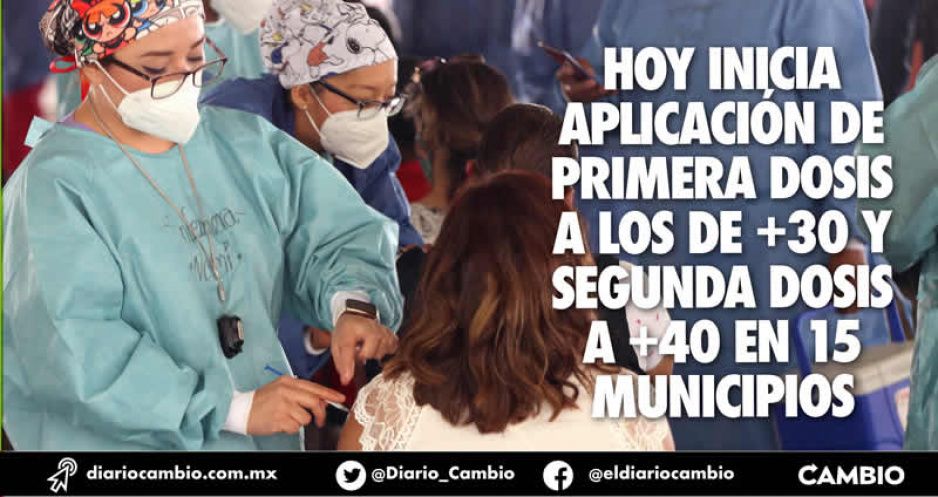 Un millón de poblanos ya alcanzaron esquema completo de vacunación: SSA
