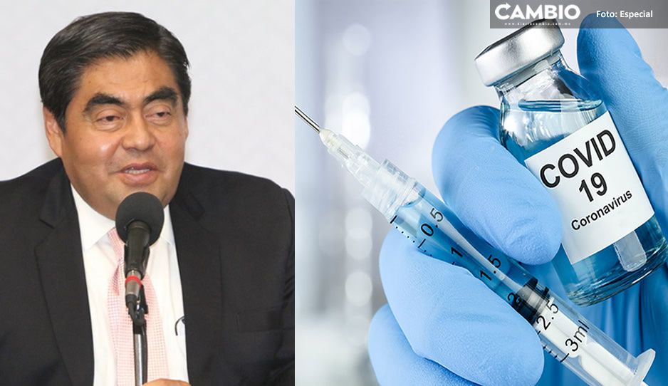 Que Puebla tenga las mismas dosis de vacunas que CDMX, exige Barbosa