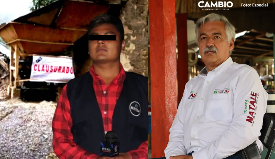 Detienen y golpean a periodistas en Huauchinango por investigación de la mina de Tony Natale