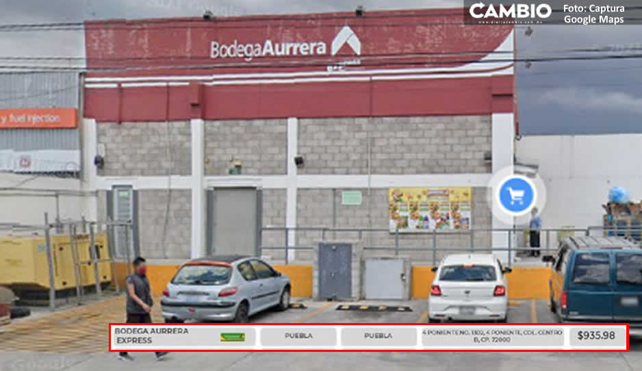 Este Bodega Aurrerá Express tiene la canasta básica más barata de Puebla