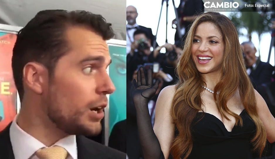 Ni Henry Cavill se resiste a Shakira; la mira en una alfombra roja y su reacción es encantadora (VIDEO)
