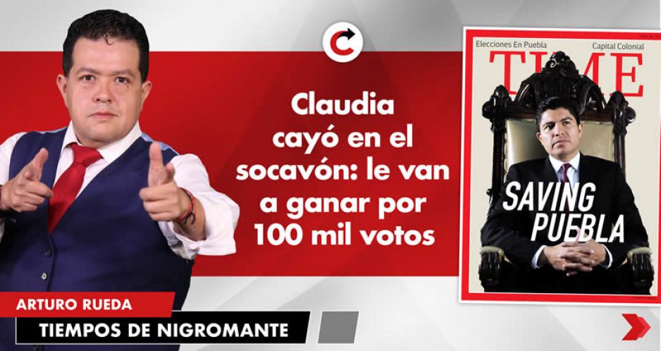 Claudia cayó en el socavón: le van a ganar por 100 mil votos