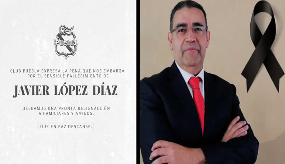 “Las mañanas no volverán a ser las mismas”: El Club Puebla se une a la pena del fallecimiento de López Díaz