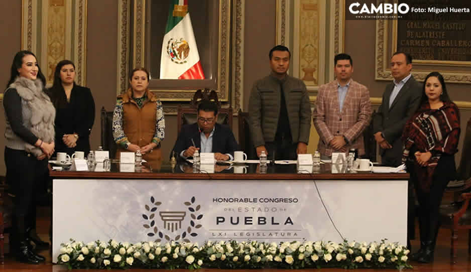 Congreso de Puebla realiza la instalación de la Comisión Permanente