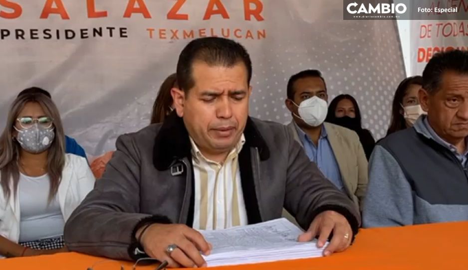 MC reunirá firmas vs el fraude electoral en Texmelucan; Abraham Salazar inicia resistencia civil