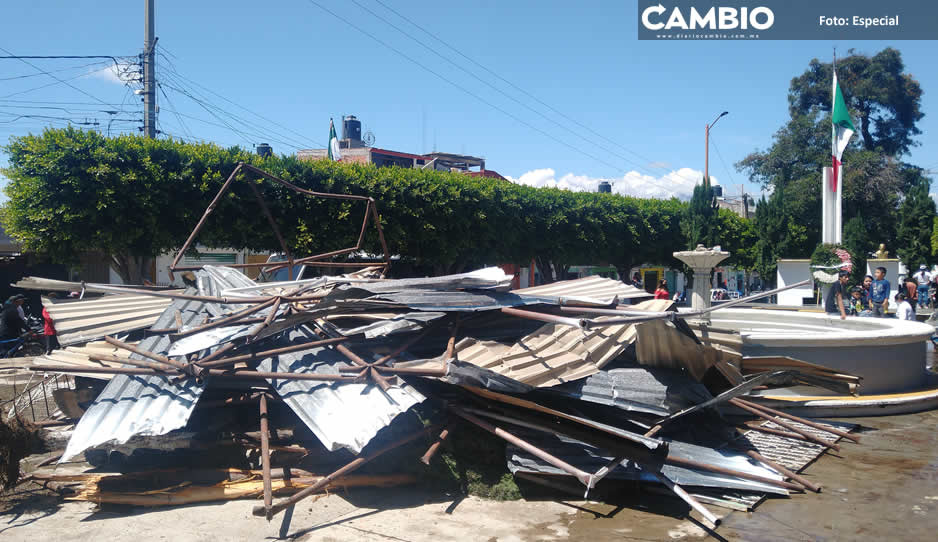 Ángel, Facundo y Efrén, las víctimas fatales del desplome de tanque elevado de agua en Texmelucan