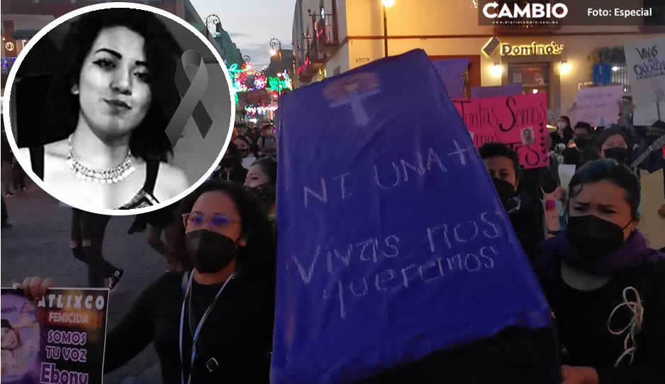 Mujeres marchan en Atlixco; exigen justicia por el feminicidio de Ebony Ortíz (VIDEO)