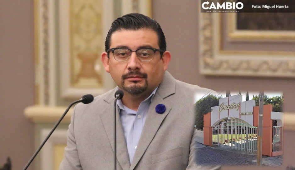 Lalo Alcántara pide al Ayuntamiento de Puebla clausurar el Salón Country tras intoxicación de menores