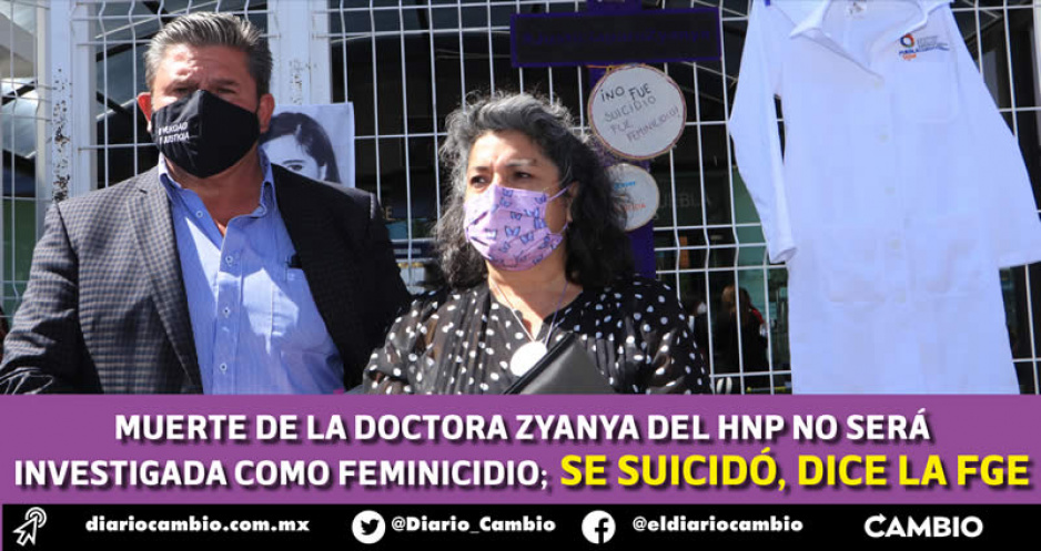 Fiscalía insiste en que la doctora Zyanya del HNP se suicidó, desechan peritaje de la familia