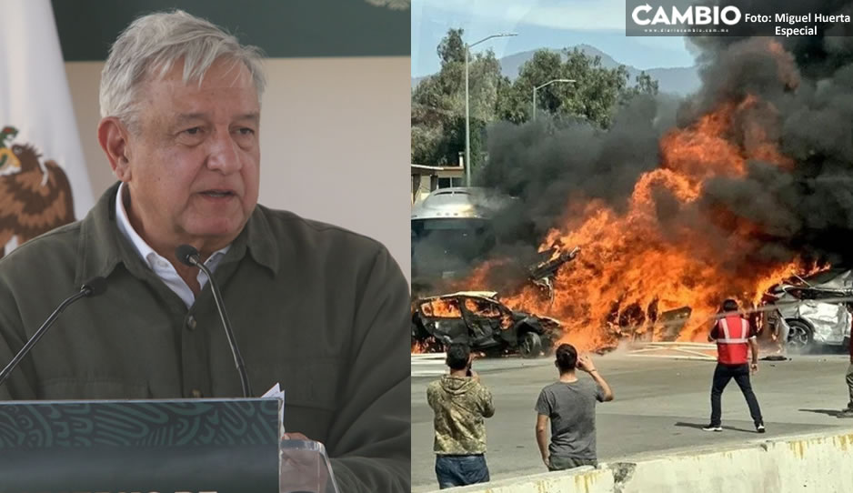 AMLO lamenta accidente en la México-Puebla; pide a SCT revisar a choferes y camiones (VIDEO)