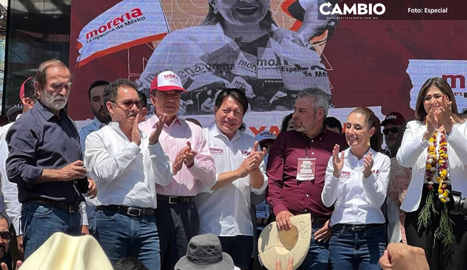 Nacho Mier cierra filas con Sheinbaum, Adán Augusto y Mario Delgado por los candidatos de Morena en Aguascalientes (FOTOS Y VIDEO)