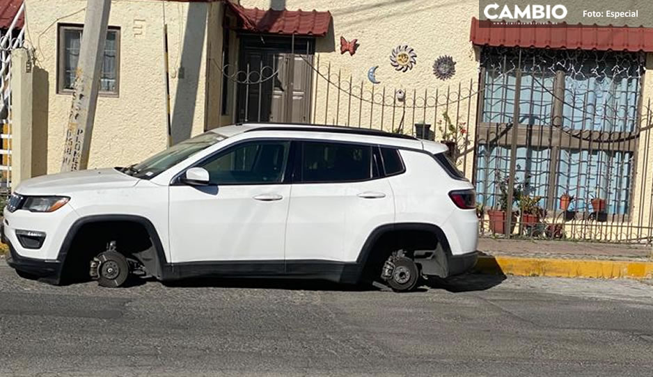 Desvalijan camioneta frente a la iglesia de San José Mayorazgo