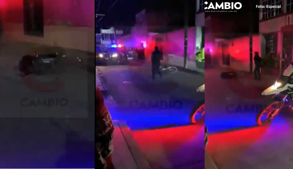 Ejecutan a hombre a quemarropa en Texmelucan (VIDEO)