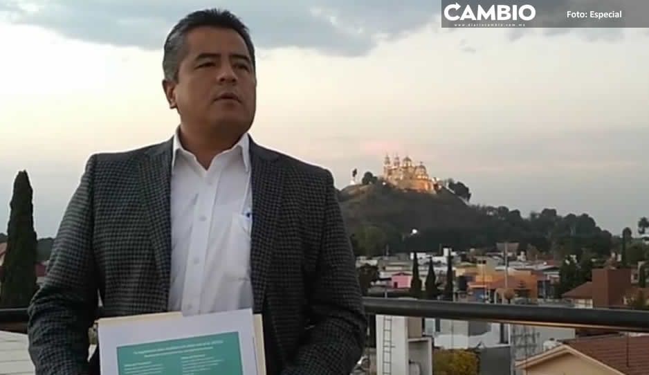 Un chapulín llamado Raymundo Cuautli, el abanderado del PAN por San Andrés
