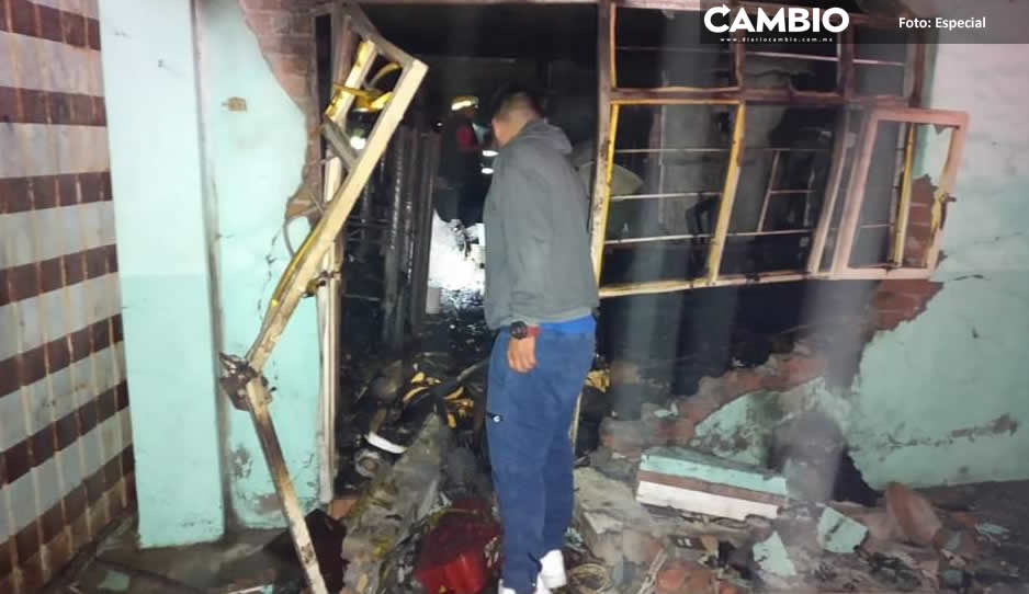 Explota bodega de pirotecnia en Tehuacán, se reporta un herido de gravedad