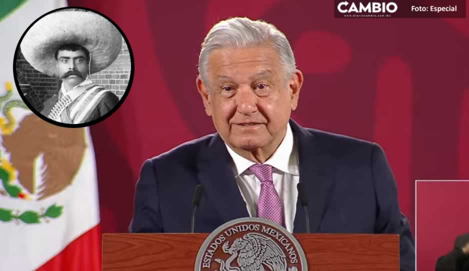 ‘¡Viva Emiliano Zapata!’, escribirá AMLO en su boleta de revocación de mandato (VIDEO)