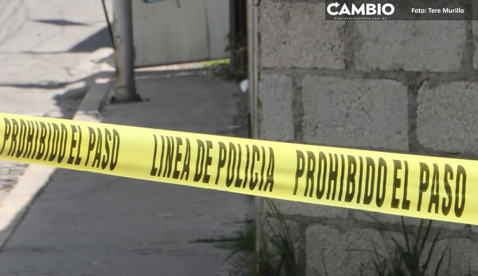 A balazos matan a un hombre en Chiautzingo