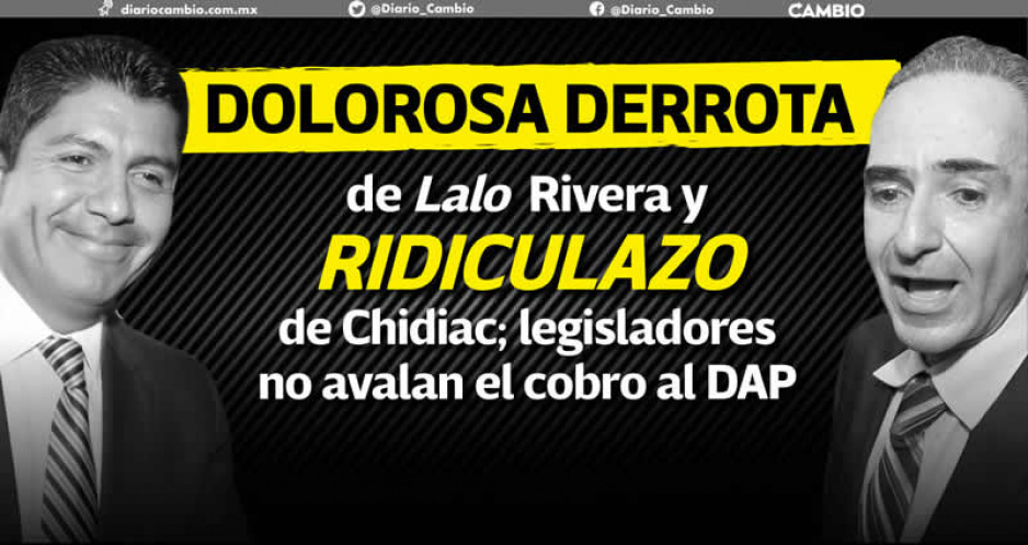 Derrota de Lalo Rivera y ridiculazo de Estefan: Congreso no avala el DAP (FOTOS Y VIDEO)