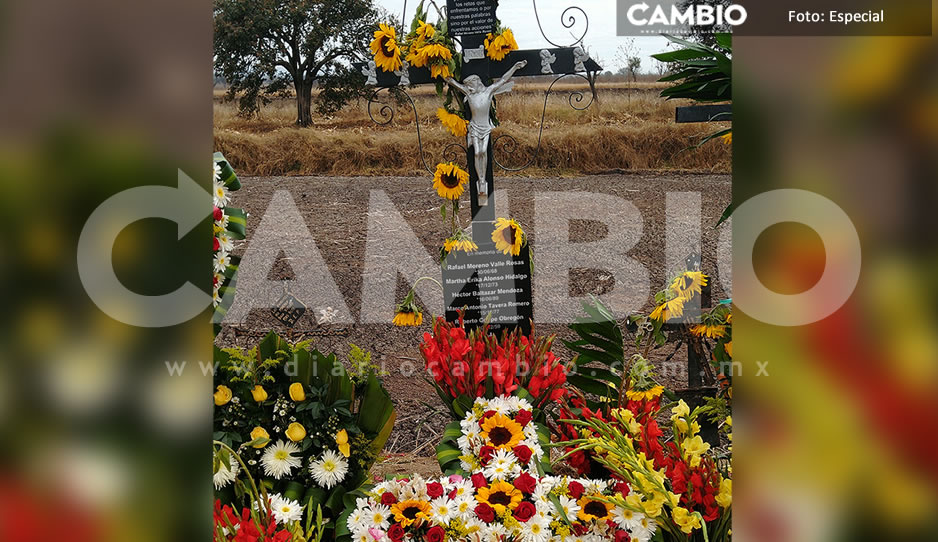 FOTOS: Así luce el lugar donde murió Rafael Moreno Valle y Martha Erika a cuatro años del helicopterazo
