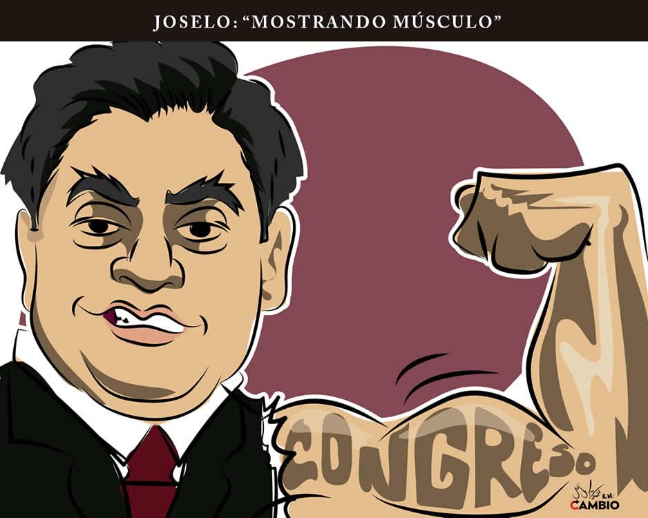 Monero Joselo: “MOSTRANDO MÚSCULO”