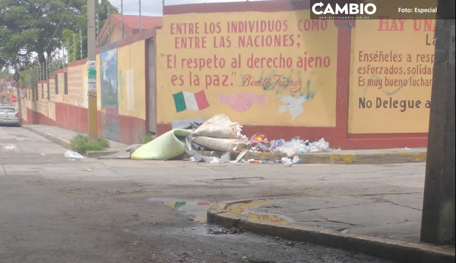 Atlixquenses que provoquen montoneras de basura en la calle serán sancionados con hasta 96 mil pesos