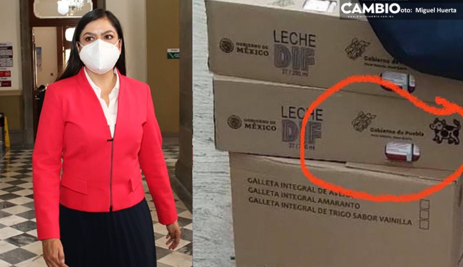 Pese a denuncias, niega Claudia que el &#039;lechegate&#039; la favoreció en su campaña (VIDEO)