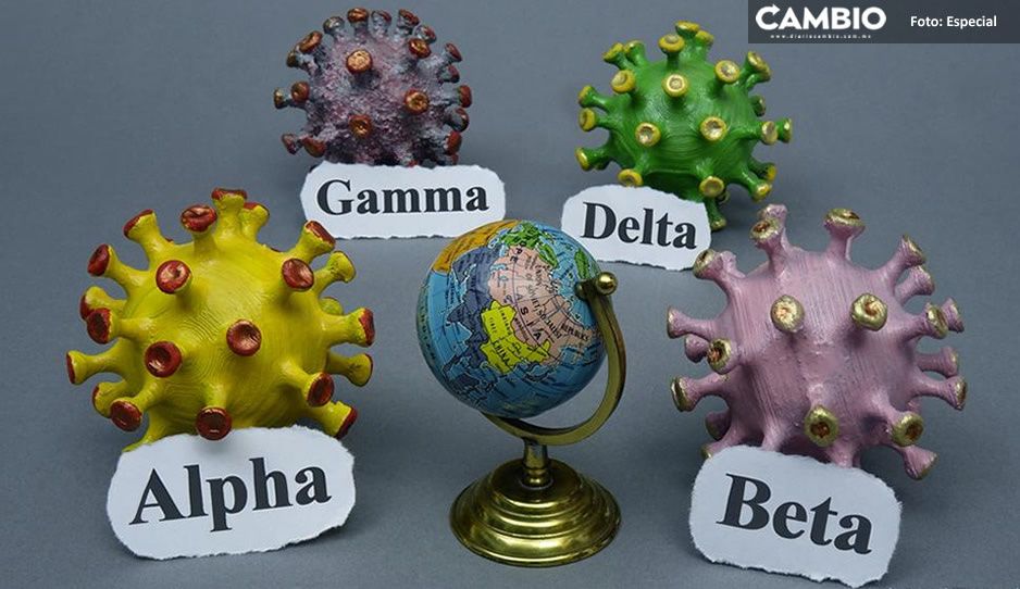 Esto es lo que sabemos de las variantes que hay en Puebla: Alpha, Gamma, Épsilon y Delta