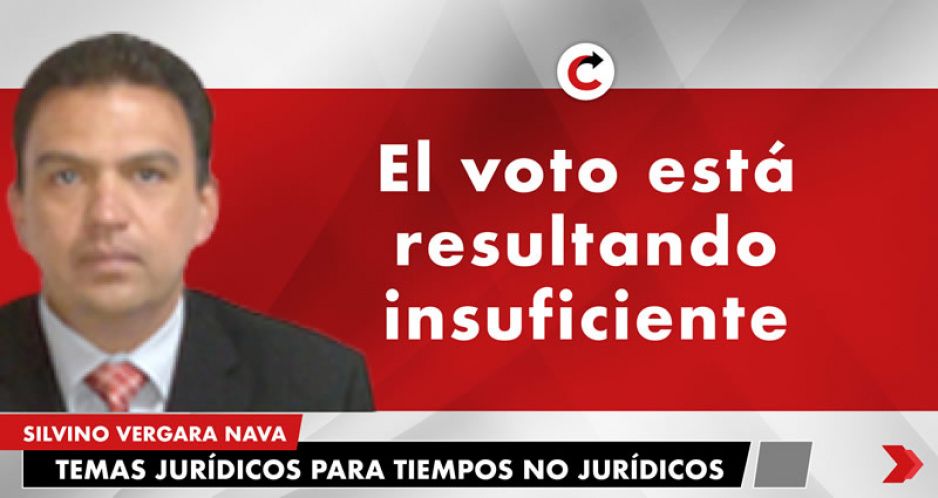 El voto está resultando insuficiente