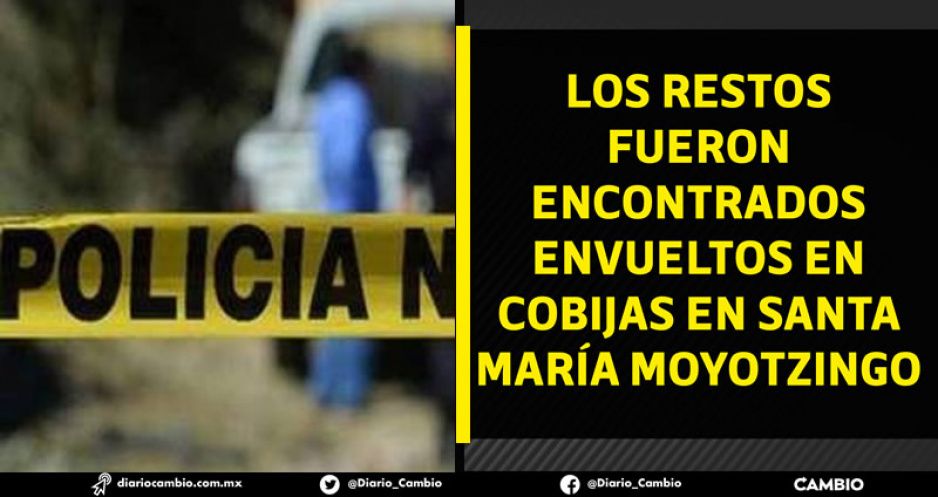 Desmembrado y con un narcomensaje abandonan a un hombre en Texmelucan