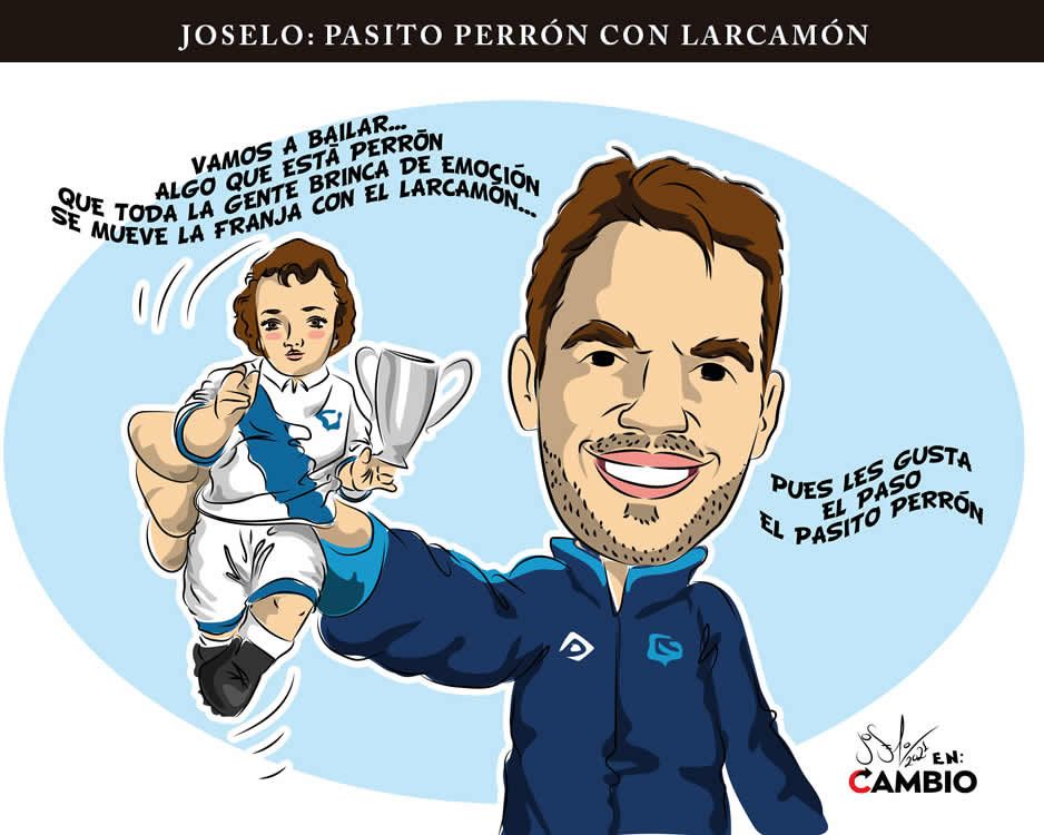 Monero Joselo: PASITO PERRÓN CON LARCAMÓN