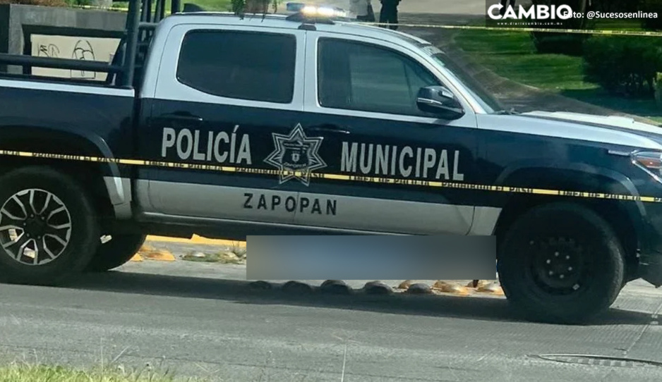 FUERTES IMÁGENES: Así quedó el ladrón abatido durante balacera en Zapopan