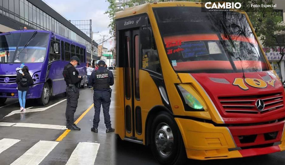 Ruta 10 y Los Morados, las rutas más inseguras en Puebla Capital (VIDEO)
