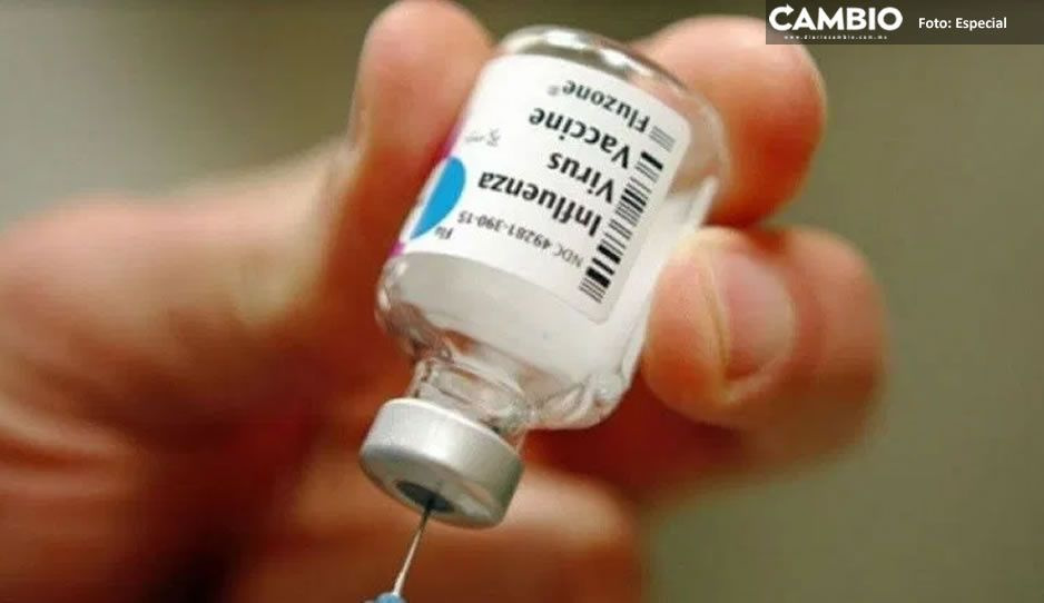 ¡Todos a vacunarse! Desde el 3 de noviembre aplicarán dosis vs la Influenza en Puebla